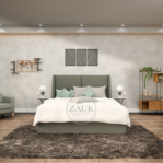Ariana Wingback Bed