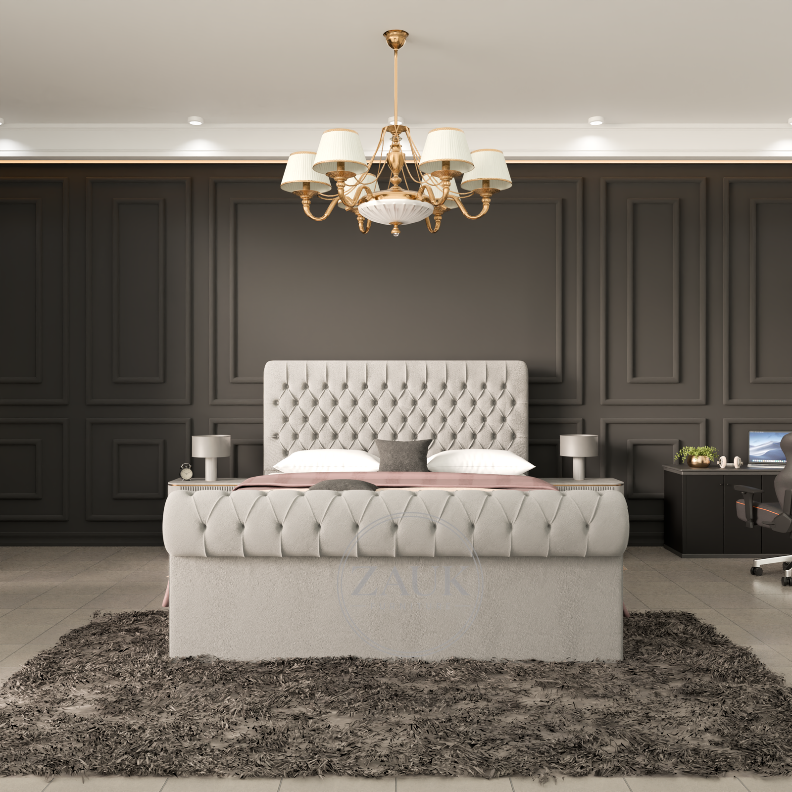Belgravia Tufted Bed Belgravia Tufted Bed - Image 1