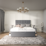Cubek 24” High Headboard Divan Bed