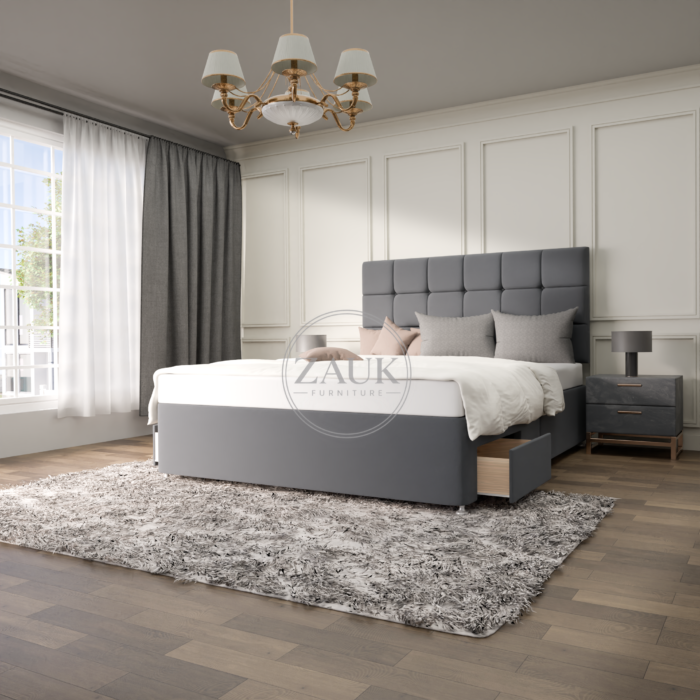 Cubek 24” High Headboard Divan Bed - Image 3
