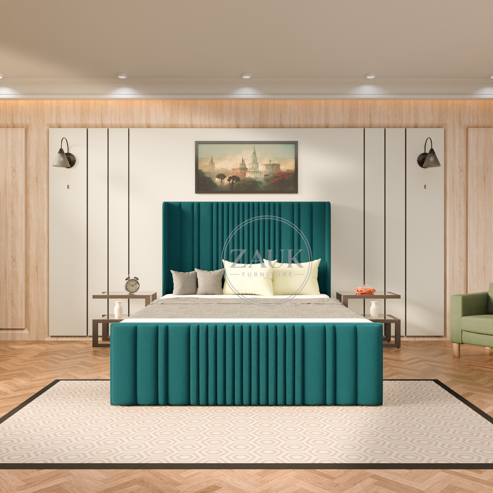 Kensington Ribbed Bed Kensington Ribbed Bed - Image 1