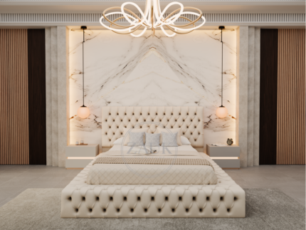 Knightsbridge Button Bed