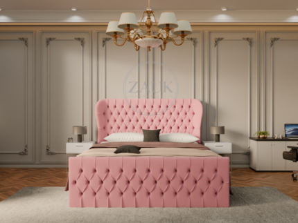 Roselle Button Bed
