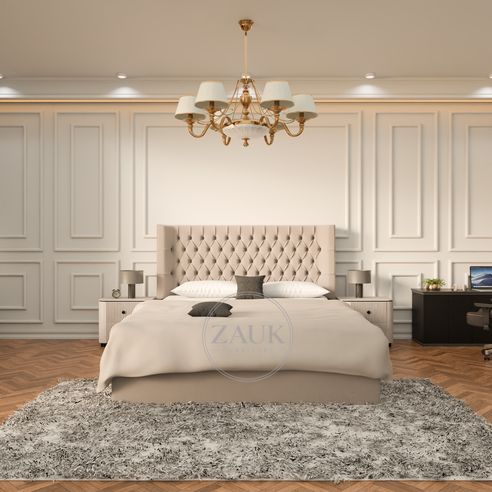 Sandringham Tufted Bed Sandringham Tufted Bed - Image 1